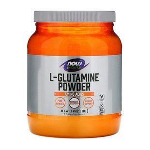 Л-Глютамин NOW (L-Glutamine Powder) в порошке 1000 г, Неприправленный