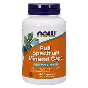 Мультиминеральная формула (Full Spectrum Mineral Caps), Now Foods, 120 капсул