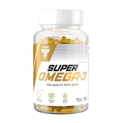 Омега 3 (Super Omega-3), TREC nutrition, 60 капсул 05878-01 фото